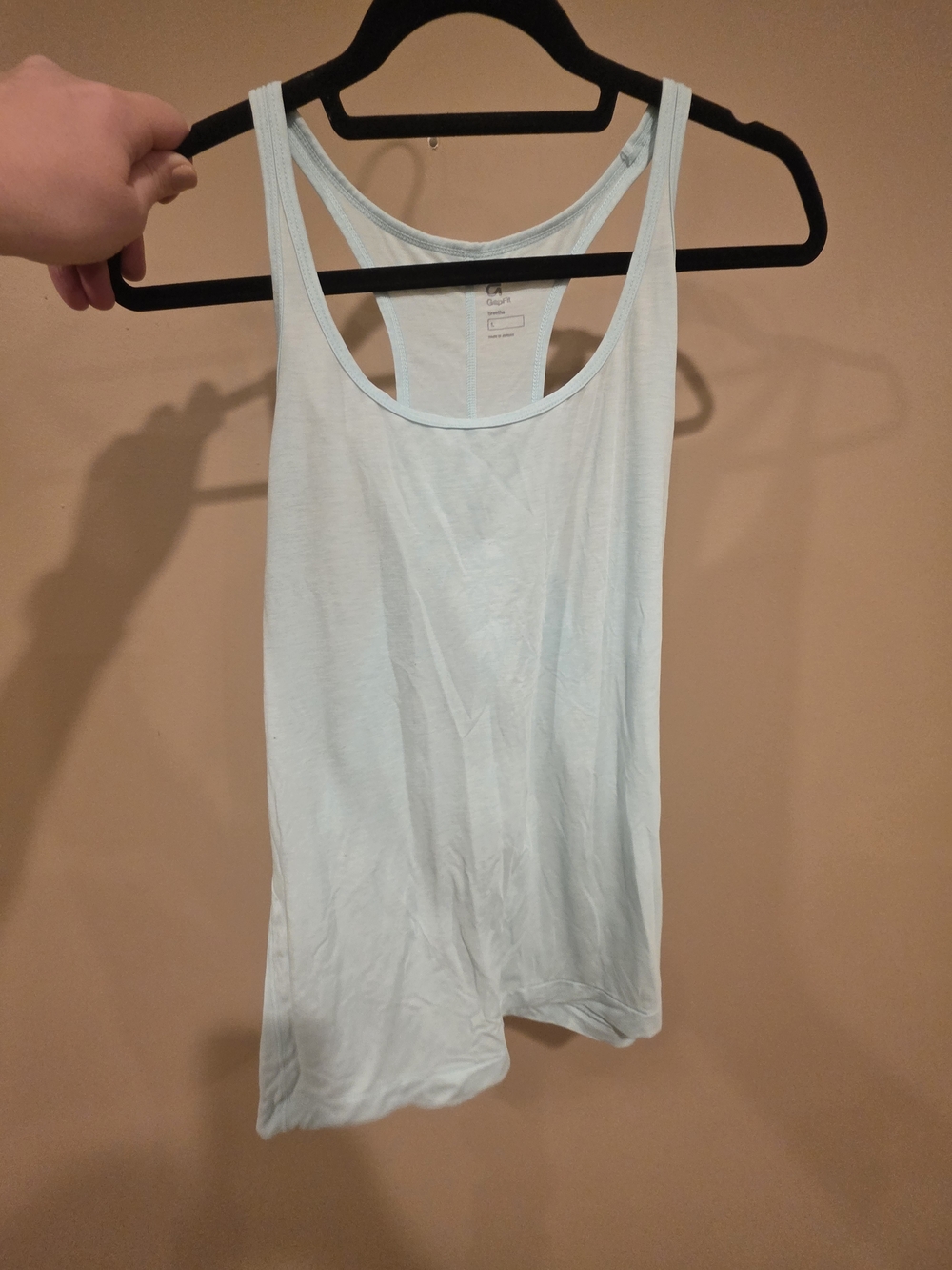GAP Light Blue Racerback Tank Top